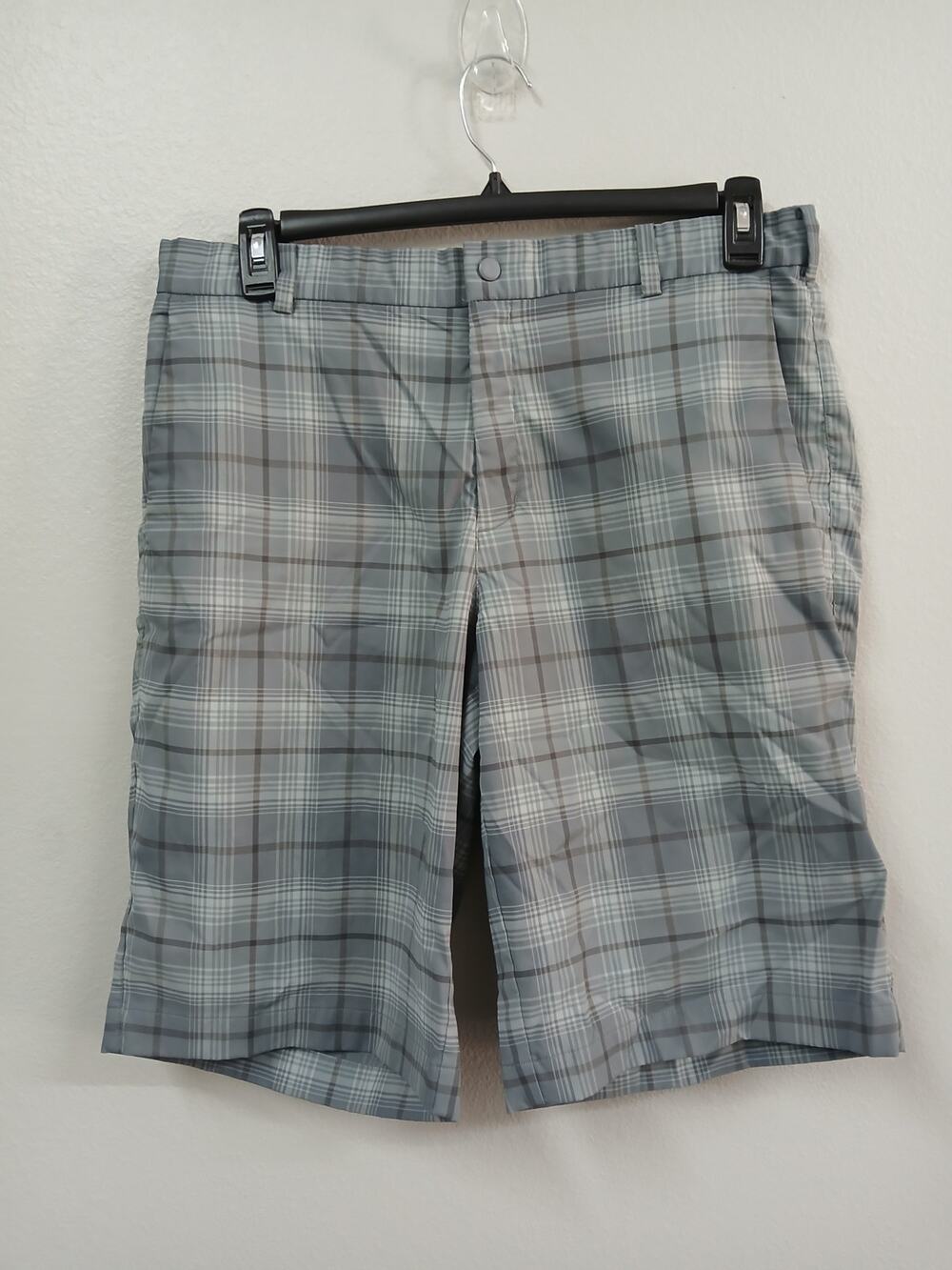Nike Golf Tour Performance Dri-FIT Plaid Shorts size 34